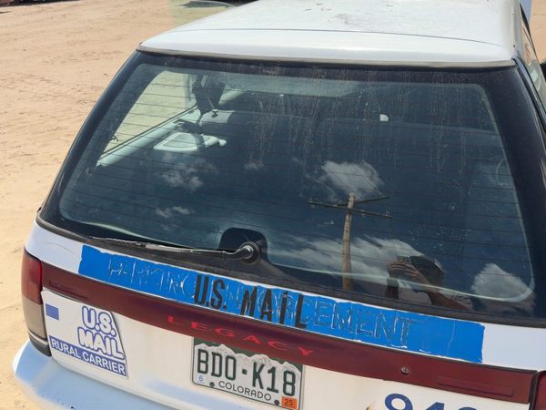 1990-1994 Subaru Legacy Rhd Back Glass Rear Window Oem Wagon 65050Aa080Na — photo 3