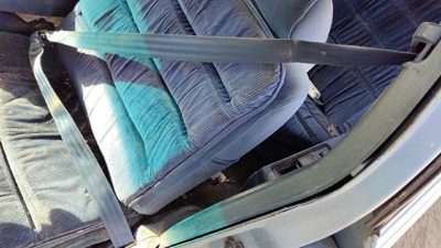 1992-1993 Buick Lesabre Driver Left Front Seat Belt Retractor Oem Shoulder Blue