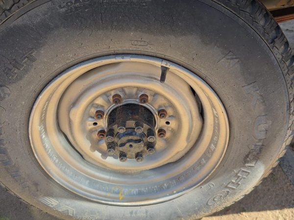 1967-1982 Ford F250 16.5" Steel Wheeo Oem Factory Rim #2 D5Tz1007F — photo 2
