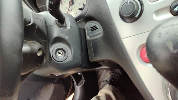 02-05 Civic Hatchback Si Steering Column Trim Surround Collar Plastic Black Bk — photo 2