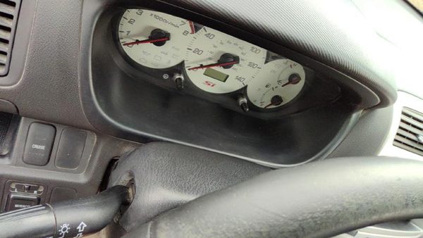 02-05 Civic Hatchback Si Steering Column Trim Surround Collar Plastic Black Bk — photo 6