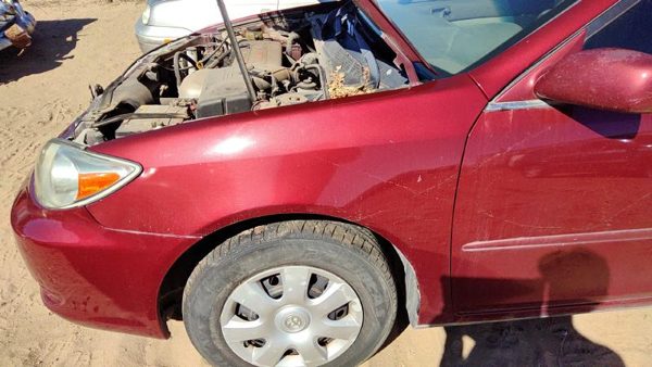 2002-2006 Toyota Camry Driver Left Front Fender Oem Salsa Red 3Q3 53802Aa020 — photo 3