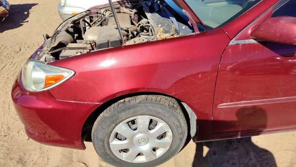 2002-2006 Toyota Camry Driver Left Front Fender Oem Salsa Red 3Q3 53802Aa020 — photo 4