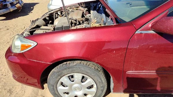 2002-2006 Toyota Camry Driver Left Front Fender Oem Salsa Red 3Q3 53802Aa020 — photo 2