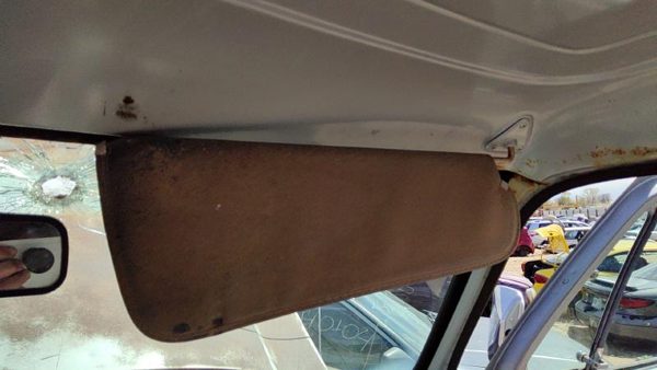 1981-1993 Dodge Ram W250 Passenger Right Sun Visor Oem Gray — photo 5