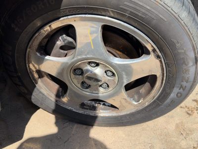 2000-2002 Lincoln Ls 16" Wheel Oem Factory 5 Spoke Rim #1 Xw4Z1007Ha