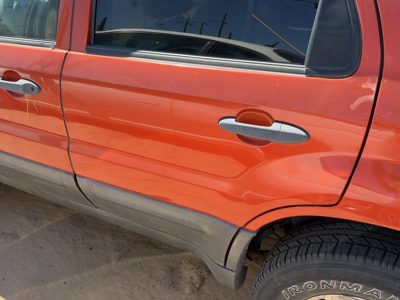 2006 Ford Escape Rear Door LH Orange Gw