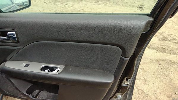 10-11 Ford Fusion Passenger Right Front Door Trim Panel With Switches Black Dw — photo 2