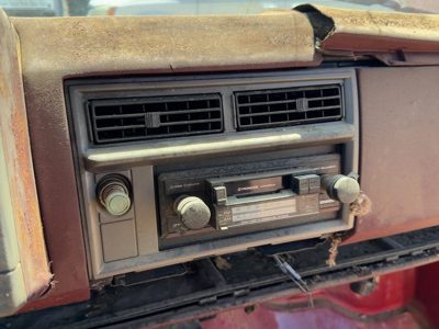 1986-1993 Chevy S10 Pickup Trim Bezel Around Radio Surround Dash Panel Oem