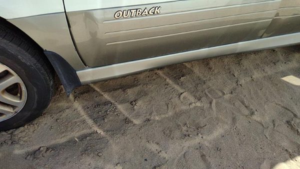 2000-2004 Legacy Outback Driver Left Lower Rocker Moulding Oem 91112Ae35bnn — photo 3