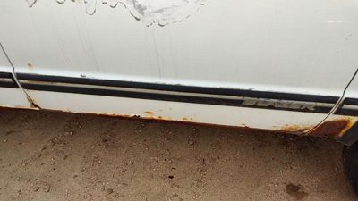 91-94 Chevy S10 Blazer Passenger Right Front Moulding From Door Oem Trim Strip