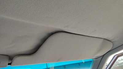 1988-1990 Olds 88 Passenger Right Sun Visor Oem Gray