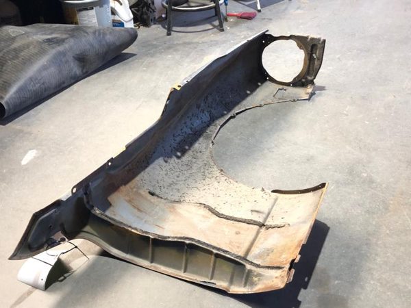 1971 Datsun 240Z Fender LH Been Cut For Flare — photo 11