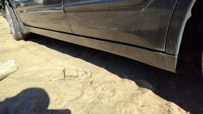 07-12 Nissan Altima Driver Left Lower Rocker Panel Moulding Side Skirt 4 Door