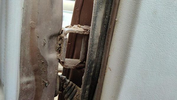1978-1983 Chevy Malibu Passenger Right Rear Upper Lower Door Hinge Pair Set Oem — photo 4