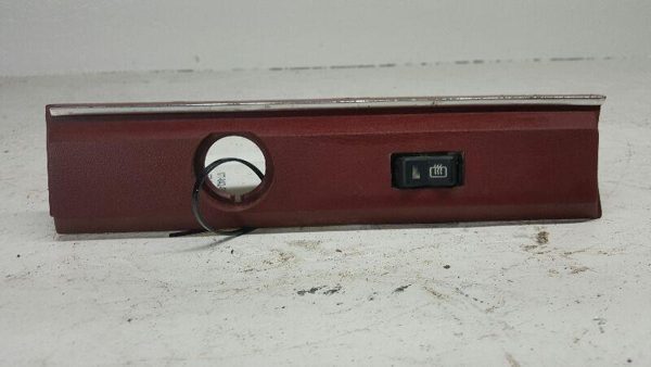 1986 Ford Bronco Ii Dash Trim Bezel Headlight Switch Surround Defrost Button Oem — photo 1