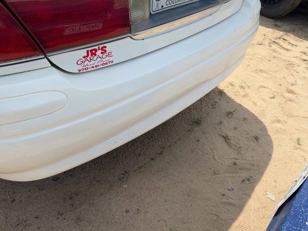 2000-2005 Buick Lesabre Rear Bumper Cover Assembly Oem Back White 40U 25771214 — photo 7