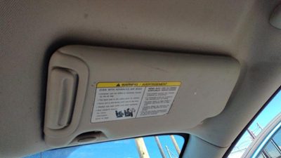 2012-2015 Nissan Versa Note Passenger Right Sun Visor Oem Charcoal G 964003Wc1a