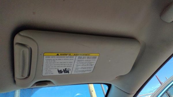 2012-2015 Nissan Versa Note Passenger Right Sun Visor Oem Charcoal G 964003Wc1a — photo 3