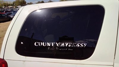 2005-2009 Chevy Uplander Passenger Right Rear Quarter Glass Back Side Window Oem