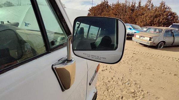 1992-1996 Gmc Van 3500 Passenger Right Manual Side Mirror Door Mounted Oem — photo 6