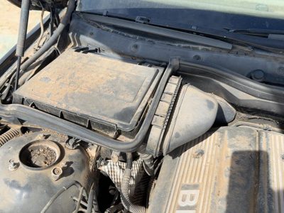 2001-03 BMW 530i Passenger Right Fresh Cabin Air Vent Box Assembly