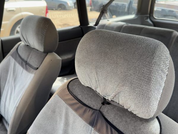 1990-1994 Subaru Legacy Pair Of Front Headrests Oem Left Right Set Seat Gray — photo 2