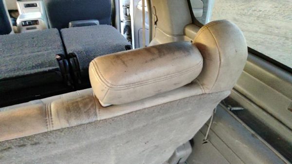 2000-2002 Chevy Suburban Rear Seat Assembly 3Rd Row Oem Back Seat 922 Light Gray — photo 6