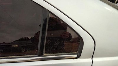 2006-2012 Ford Fusion Driver Left Rear Vent Window Back Door Glass With Frame