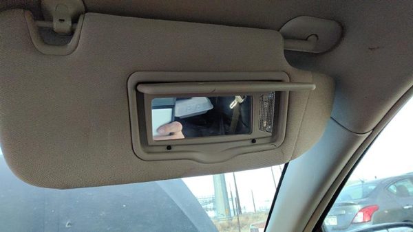 2010-2012 Ford Fusion Passenger Right Sun Visor Oem Ae5z5404104aa — photo 7