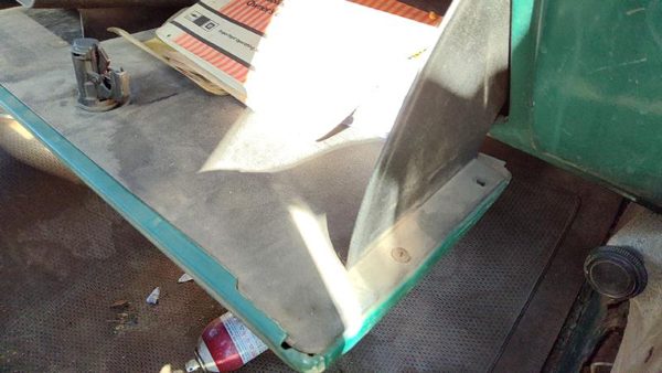 1976 Silverado C10 Glove Box Assembly Complete Door With Latch Oem Green — photo 4
