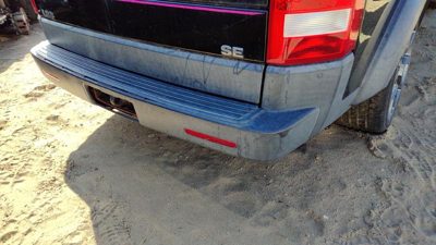 2005-2008 Land Rover Lr3 Rear Bumper Cover Assembly Oem Back Black Dpo000031pcl