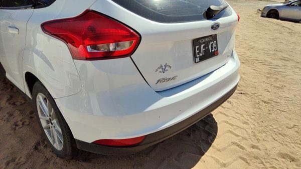2015-2018 Ford Focus Rear Bumper Cover Assembly Oem Back White Yz F1Ez17906Baptm — photo 5