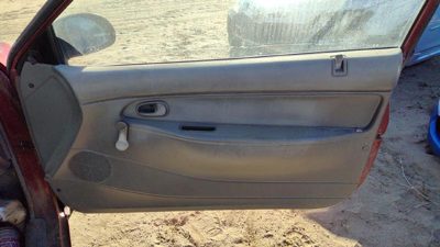 1994-1997 Ford Aspire Passenger Right Front Door Trim Panel Gray