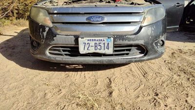 2010-2012 Ford Fusion Front Bumper Cover Assembly Oem Uh Tuxedo Black Metallic