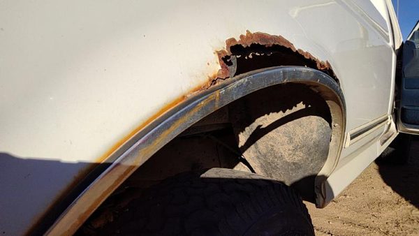 1992-1996 Ford F150 Passenger Right Rear Wheel Flare Moulding Oem Back — photo 3