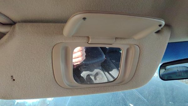2002-2004 Jeep Grand Cherokee Driver Left Sun Visor Oem Gray Dv 5Hg83tl2ac — photo 6