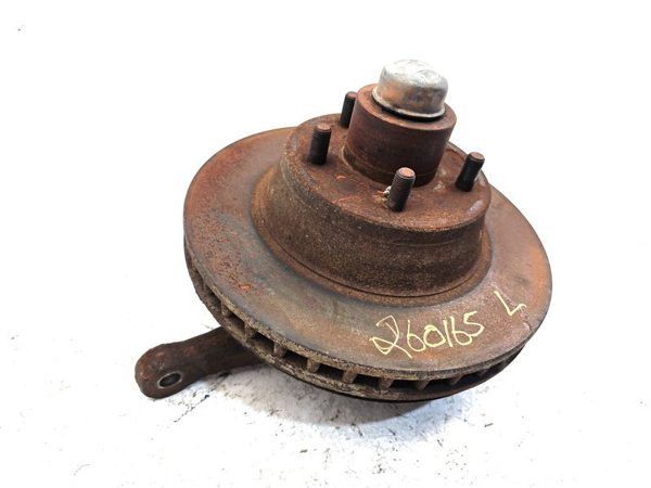 81-93 D150 Driver Left Front Spindle Steering Knuckle With Wheel Hub Oem 4X2 — photo 2
