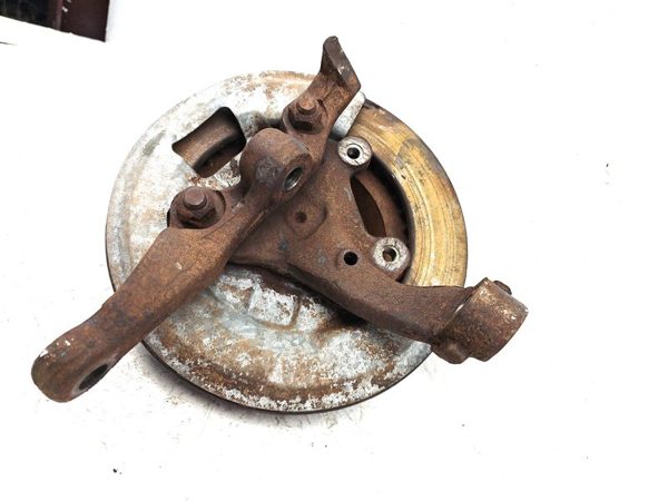81-93 D150 Driver Left Front Spindle Steering Knuckle With Wheel Hub Oem 4X2 — photo 5