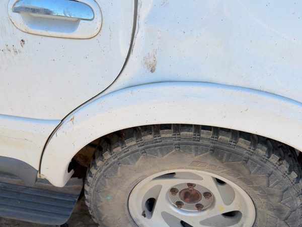 1998 Lincoln Navigator Wheel Opening Moulding LH Oxford White Yz — photo 5