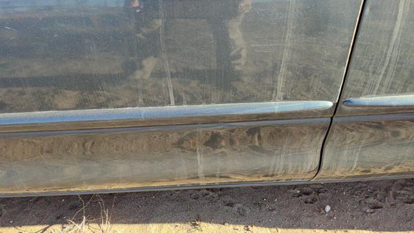 98-04 Intrepid Driver Left Front Moulding From Door Trim Strip Steel Blue Pbq — photo 2