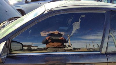 1996-2000 Honda Civic Driver Left Front Side Window Door Glass Coupe Oem 4835088