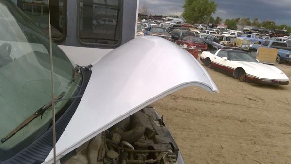 2002 Ford E-350 Super Duty Hood Van E450 White Yz Hailed — photo 3