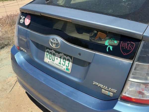 2004-2009 Toyota Prius Lower Back Glass Rear Window Oem 6482147021 — photo 1