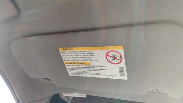 2005-2007 Cadillac Sts Driver Left Sun Visor Oem Gray 132 89023252 — photo 2