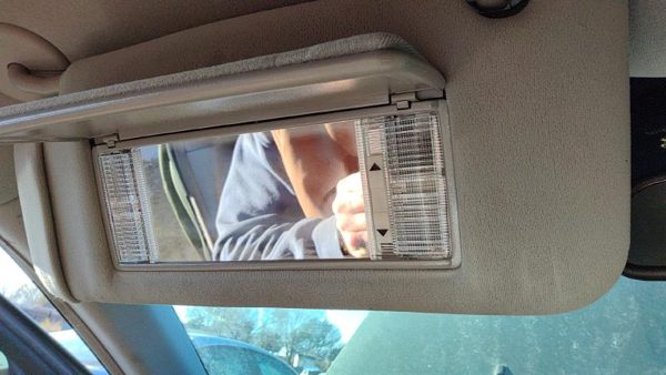 2005-2007 Cadillac Sts Driver Left Sun Visor Oem Gray 132 89023252 — photo 6