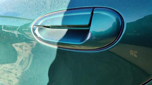1999-2007 Ford Taurus Driver Left Rear Outside Door Handle Back Su Tropic Green — photo 2