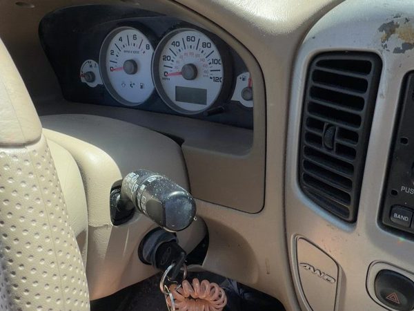 2005-2007 Ford Escape Steering Column Assembly Oem Floor Shift Tan Ah 5L8Z3524Aa — photo 3