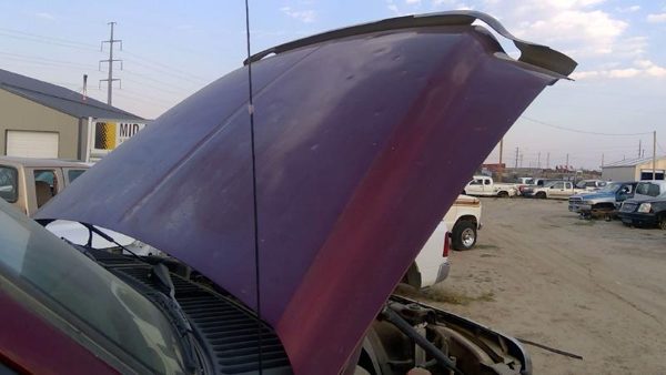 2006 Ford F350 Sd Pickup Hood Dark Red Jm — photo 3