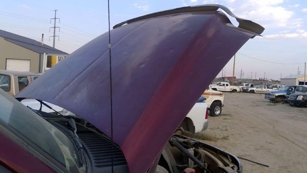 2006 Ford F350 Sd Pickup Hood Dark Red Jm — photo 2